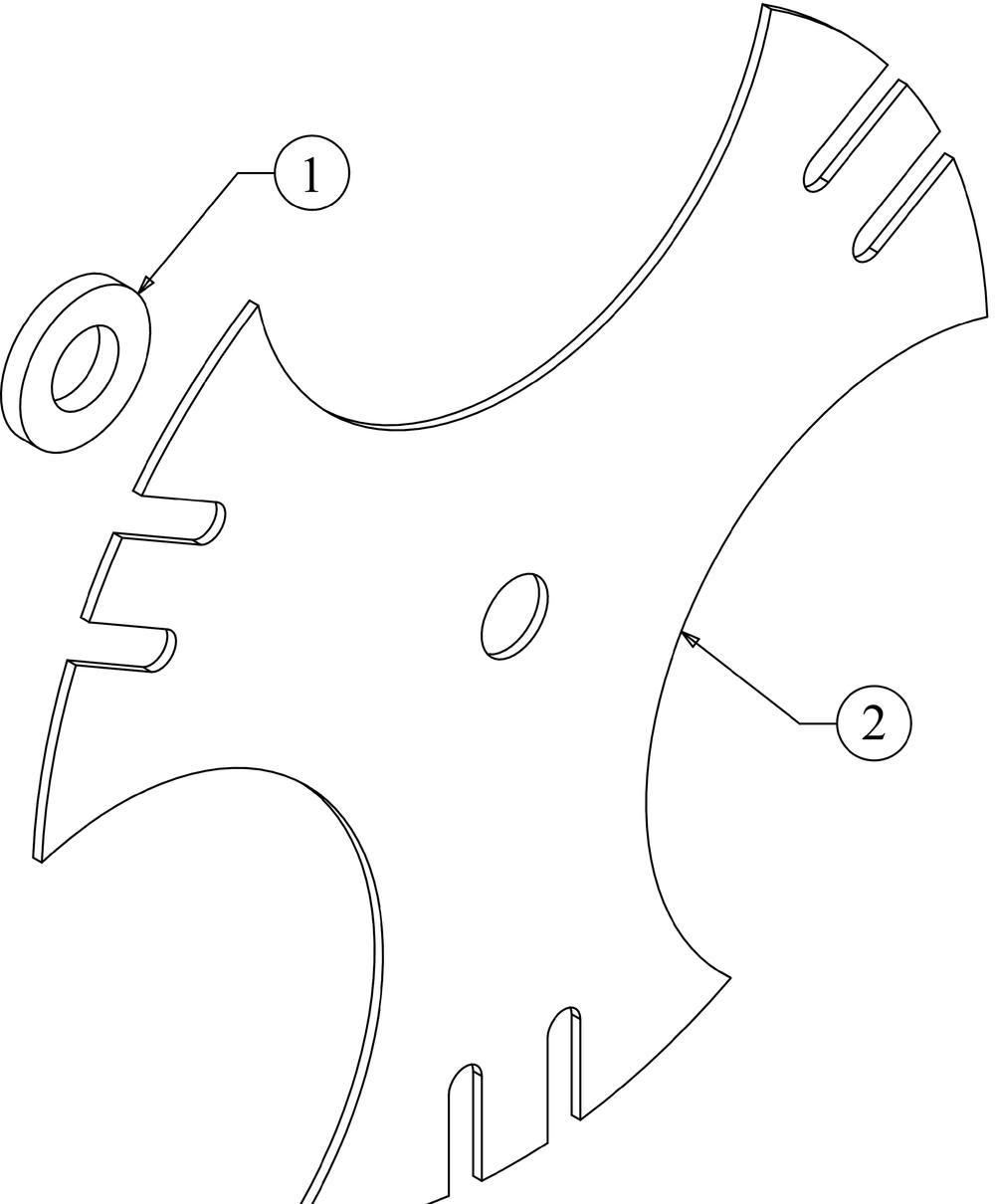 Trencher Kit Diagram and Parts List for LE100 (25B55SD710)(2020) Cub Cadet Edger